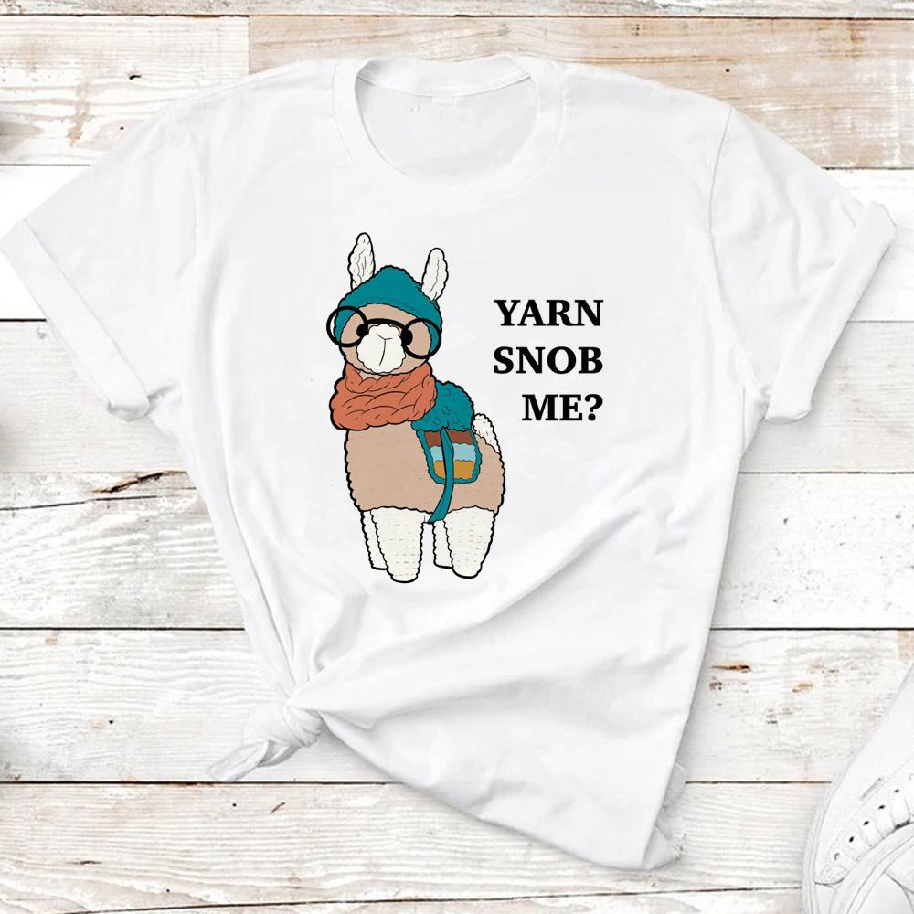 Alpaca tshirts Women streetwear tshirts girl s clothes