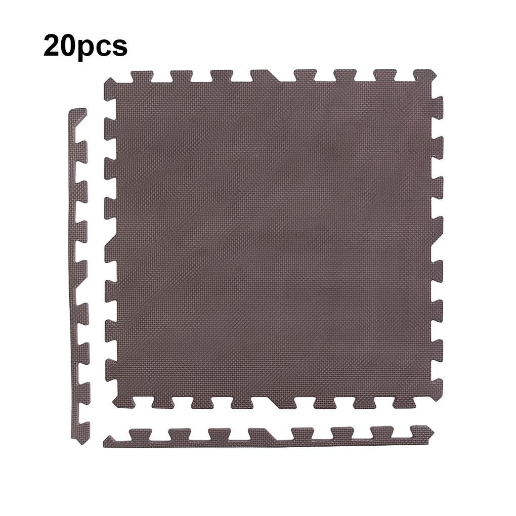 20 Pieces Baby Puzzles Floor Carpet Interlocking Exercise Non-slide Foam Educational Play Mat Home Living Room