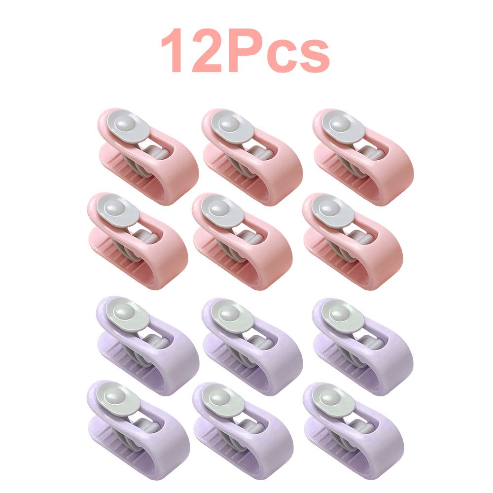 6/12PCS Bedroom Bed Sheet Clips Quilt Holder Non-slip Quilt Blanket Clip Curtain Blankets Quilt Cover Clip Fastener Fixer Device