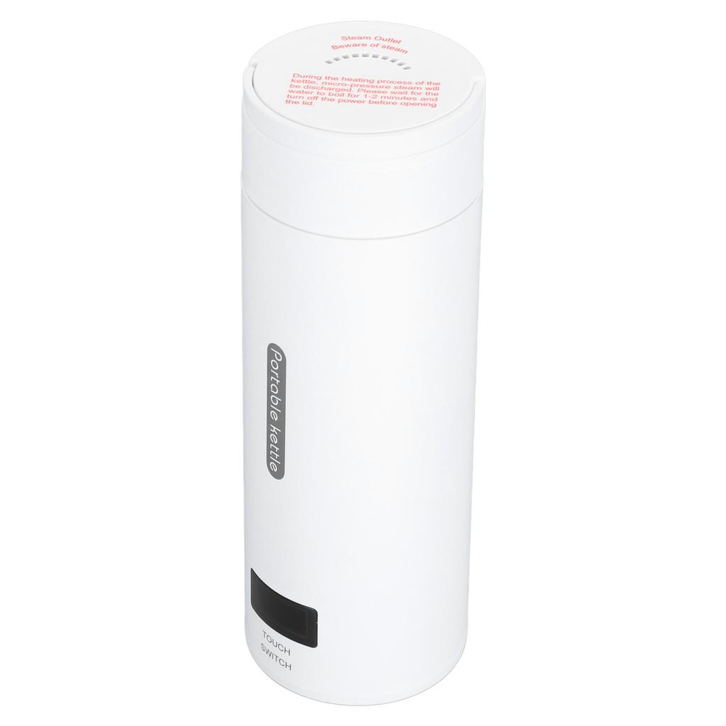 Portable Electric Kettle Stainless Steel Milk Coffee Tea Water Boiler Multifunction for Car Travel 5