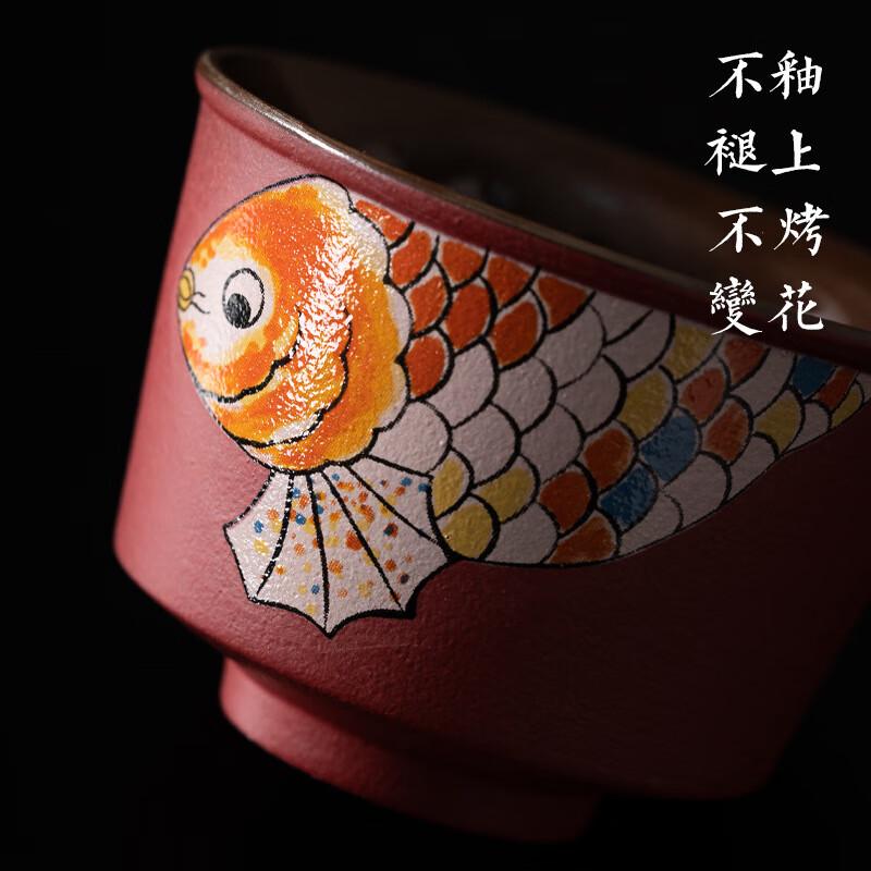 Baizi En Ceramic Gongfu Tea Cup Set