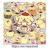 50 Милых Наклеек Sanrio Пудинг-тян Gukka для Блокнотов и Багажа