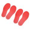 2Pair Foot Shaped Floor Markers PVC Non Slip Educational Footprint Markers for Preschool Classroom