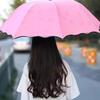 Magic Folding Umbrella with Rainwater Pattern Windproof Sunshade Umbrella Outdoor Sports UV Protection Umbrella Umbrella Woman