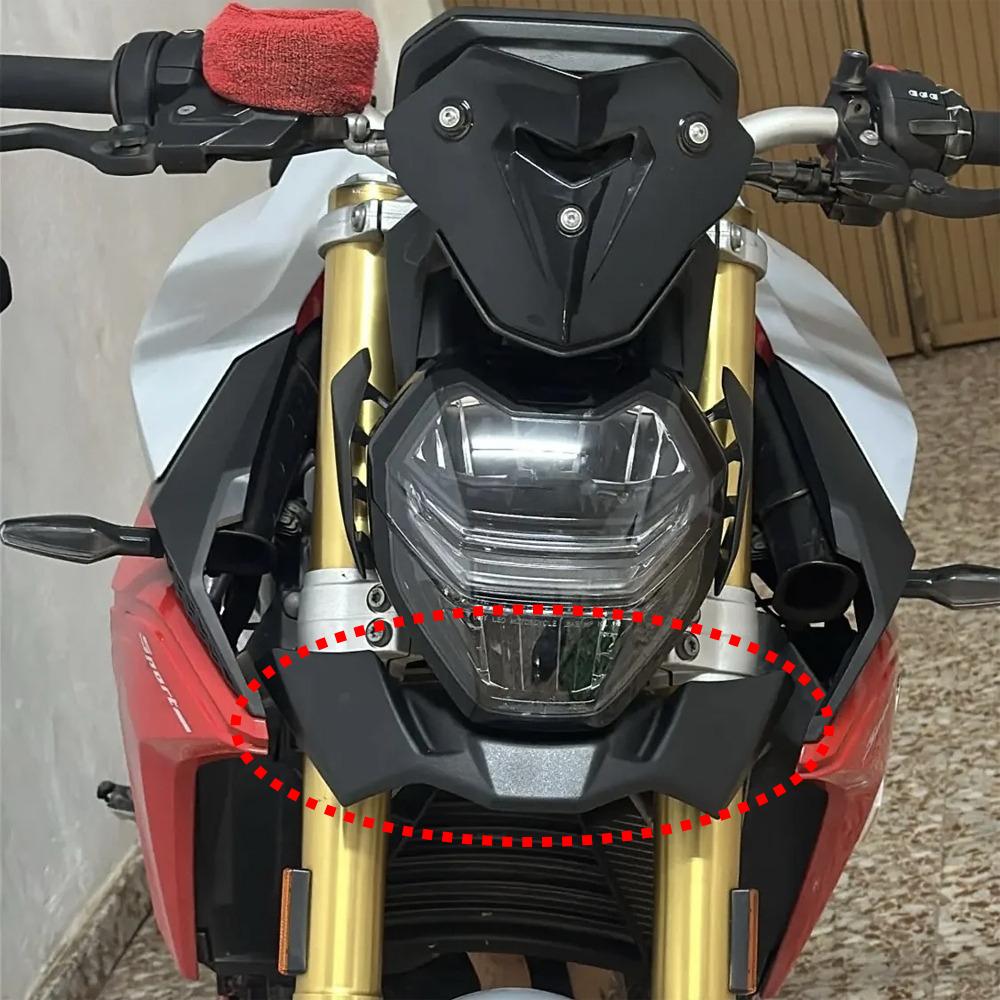 For BMW F900R 2021-2024 S1000R 2021-2025 M1000R 2023 2024 Motorcycle Front Lip Wind Wing Cover Aerodynamics Fairing Winglets