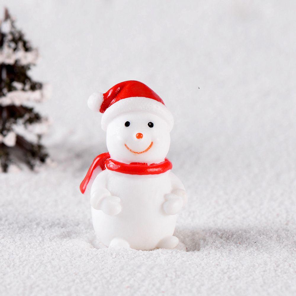 Mini Santa Claus 1 Pcs Resin Crafts Gift Christmas Decoration Christmas Ornaments Micro Landscape Figurines