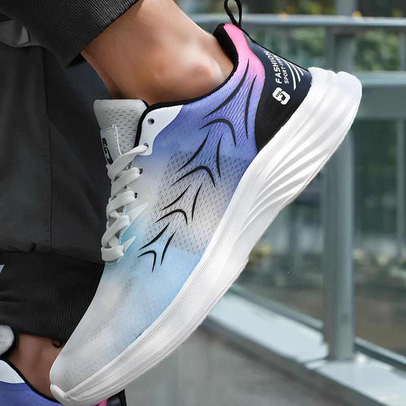 Беговая обувь Повседневная обувь Легкая обувь Высокоэластичные дышащие кроссовки с амортизацией