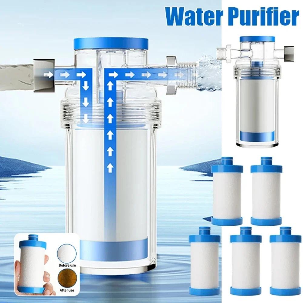 Фильтр для воды с полипропиленовым фильтрующим элементом Универсальный очиститель Удаляет ил песок Выход Душевой смеситель Сетчатый фильтр для кухни ванной