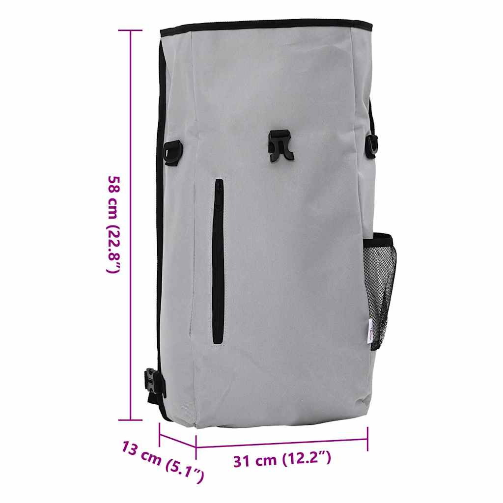 Bicycle Bag Gray 31 x 13 x 58 cm Polyester