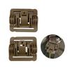 2Pcs Tactical Vest Quick Release Buckle Slider Molle Strip Module Strip Buckle