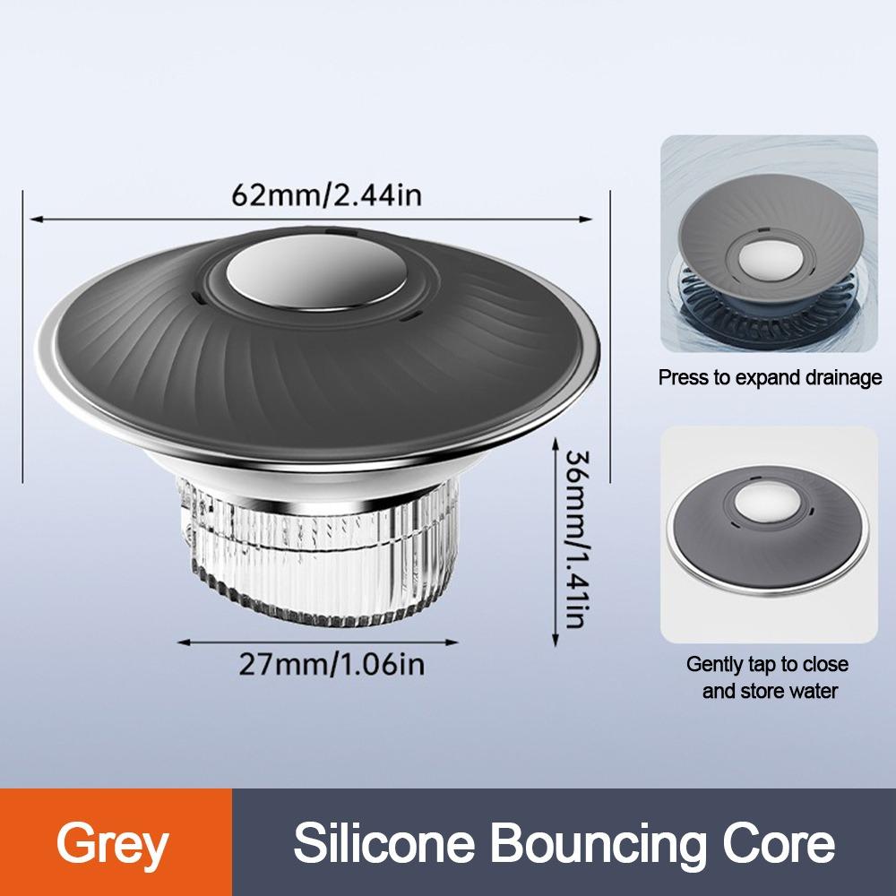 Пластиковый сердечник слива для пола, сетка для раковины против засоров, полезный всплывающий фильтр для слива, аксессуар для ванной комнаты