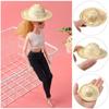 Small Crafts Multiple Sizes DIY Decoration Woven Straw Hat Doll Accessories Doll Caps
