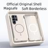 Тонкий безрамочный матовый ПК чехол для Magsafe для Samsung S26 S25 Edge S24 FE S23 S22 Ultra Plus A56 16 Охлаждающий магнитный чехол для зарядки