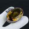 Citrine Gemstone Silver Antique Pendant, 925 Sterling Silver Jewelry Pendant, Silver Citrine Jewelry, Pendant For Her, Pendant For Gifts