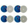 4PCS 3Inch Wet Polishing Pads Sanding Discs Abrasives Tool Grinding Wheels For Granite Marble Ceramic Stone Polisher Disc