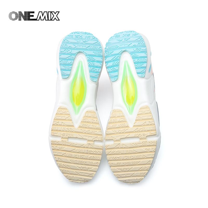 ONEMIX 2023 новые мужские дышащие прогулочные кроссовки на воздушной подушке для женщин обувь для папы кроссовки мягкие наколенники скакалка