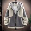 Lamb Fleece Coat Men's Loose Cotton Thick Men's Quilted Coat
