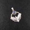 Natural Labradorite Gemstone 925 Sterling Silver Jewelry Pendant 1.43" For Women CP-38-28