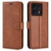 Чехол-подставка для Xiaomi 14T, противоударный, из кожи с текстурой теленка, чехол для телефона