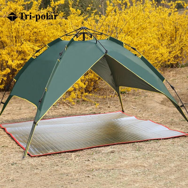 Sanji Outdoor TP2617 3-4 Person Hydraulic Pop-Up Camping Tent