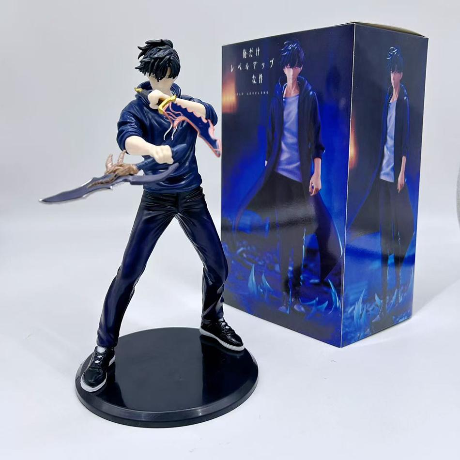 21 см Аниме Фигурка Sung Jinwoo из Solo Leveling, Фигурка Действия Shun Mizushino, Коллекционная Модель, Кукла, Игрушки
