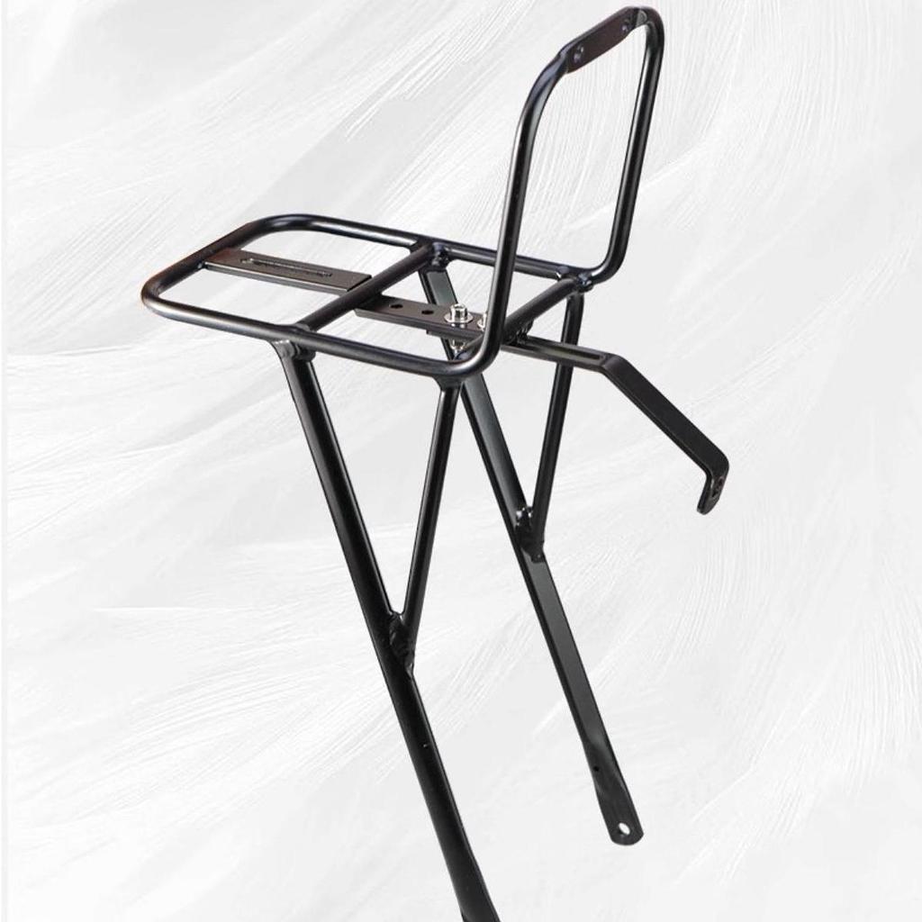 Bicycle Front Wheel Rack, Luggage Universal, Accessory Trunk Holder, Metal Rack for