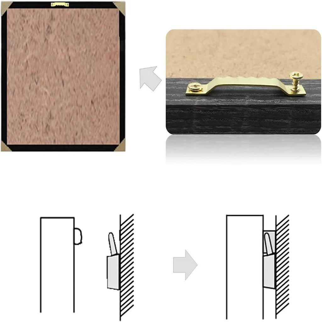 Пилообразный подвес для фоторамки, для подвешивания фотографий на стену, для масляной живописи, для зеркала, пилообразные крючки с винтами