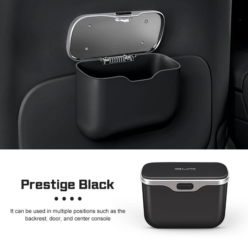 HECRD1 Car Trash Can For BYD sealion 6 7 SEAL U Dolphin ATTO 2 3 4 Seagull shark 6 Song Plus Tang DMI Car Door Storage Box Garbage Bin