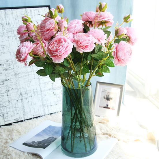 1шт искусственный цветок розы DIY этап партии дома свадьба праздник декор