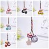 Fantastic Maneki Neko Key Chain Cherry Blossom Phone Strap Personality Lucky Cat Pendant  Children