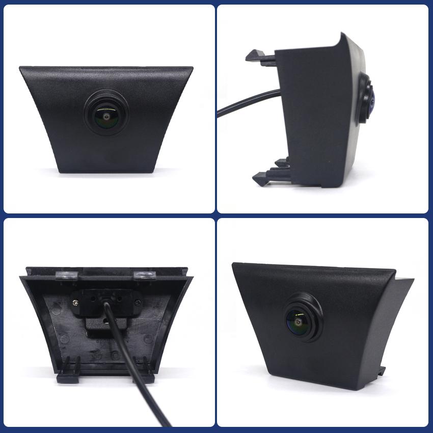 AHD 1080P Fisheye CCD Автомобильная камера переднего вида для парковки с положительным логотипом для Ford Kuga Escape 2013 2014 2015 2016 2017 2018 2019