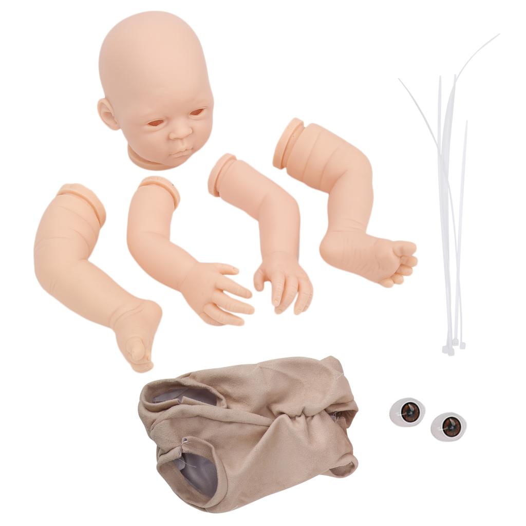 Имитация неокрашенной куклы Reborn Kit виниловая незаконченная детская кукла набор деталей формы 18 дюймов