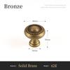 Santaya Antique Brass Cabinet Handles Crown Shape Bronze Furniture Bedroom Wardrobe Door Pulls Kitchen Shoe Box Drawer Knobs