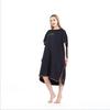 Unisex Beach Towel Poncho Bath Changing Robe Hooded Quick Dry Bathrobe Adult UK