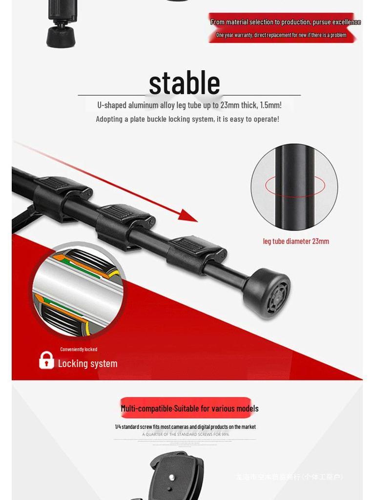 Multifunctional Mobile Streaming Tripod with Beauty Fill Light for Outdoor Videos & Selfies