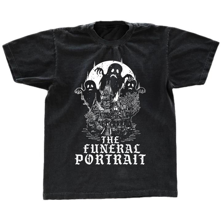 Винтажная футболка с логотипом группы The Funeral Portrait, размер от S до 5XL 2F889