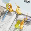 Cute Banana Design Toothbrush Head Protector Portable Hygienes Case For Home Travel Essential Safe Nontoxic Plastic
