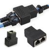 1 To 2 Network Splitter Connector Lan Ethernet Extender Adapter Plug for RJ45