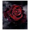 3D Diamond Embroidery Painting Cross Stitch Round Rhinestone Painting Red Rose