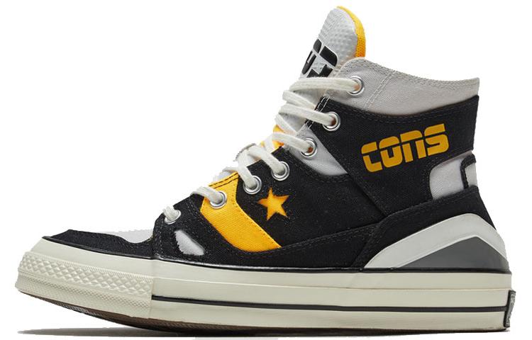 Chuck 70 Converse E260 High 'Черный Лазерный Оранжевый' 167055C