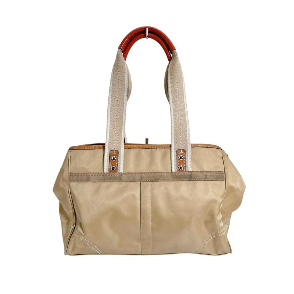 Coach Женская сумка через плечо Ashley Dot, нейлон, коричневая, B1481-F20027, б/у