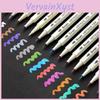 15colors Pen Metallic Marker Art Marker Soft Brush Pen
