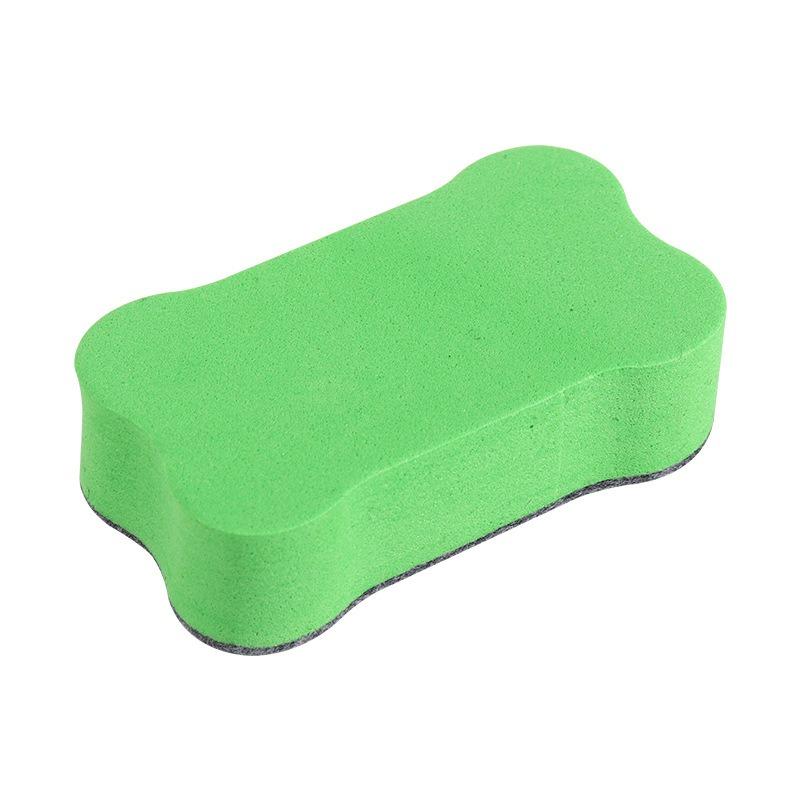 Small Bone Shaped Eva Felt Whiteboard Eraser For Kids Whiteboard Cleaning