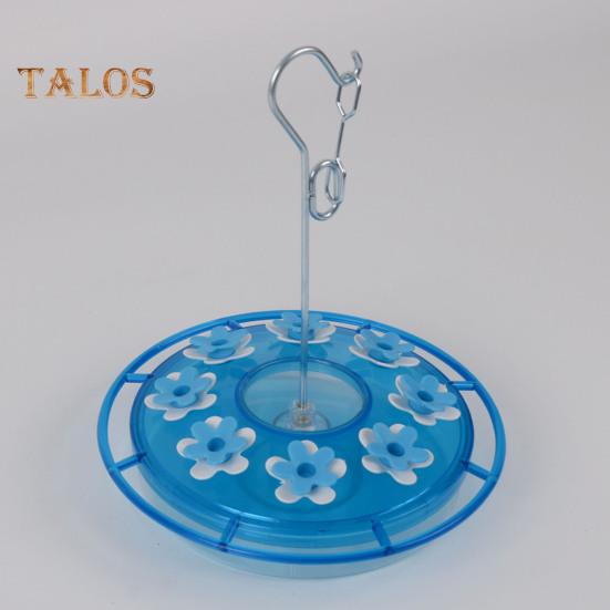 Кормушка для колибри 450 мл с насестом и портами для кормления, подвесная кормушка для диких птиц для декора сада и заднего двора