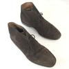 Bexley Handmade Suede Goodyear Chukka Boots 42.5 27-27.5cm Brown(USED)