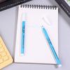 2Pcs Blue Water Erasable Fabric Marking Pen Washable Fabric Pen Disappears In Water Bright Colors Fiber Pen Tips For Quilting