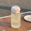 500ML Water Cup Transparent PC Drinking Cup Kawaii Water Tumbler  Juice Drink