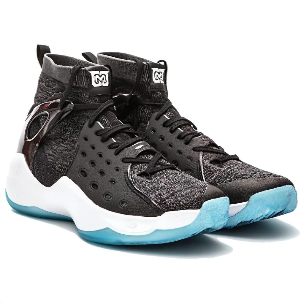 Li-Ning Соник 6 К.Дж. McCollum 'Черный Белый Синий' Мужской ABAN107-1