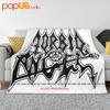 Morbid Angel Логотип Дэт-метал Ультрамягкий Плед Квилт Зимнее Покрывало на Диван Покрывала для Кровати