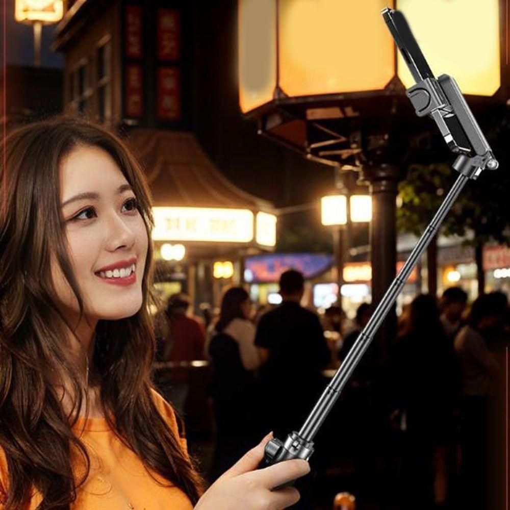 3 in 1 Mini Telescopic Selfie Stick Extendable Selfie Stick Tripod Bluetooth Selfie Stick Travel